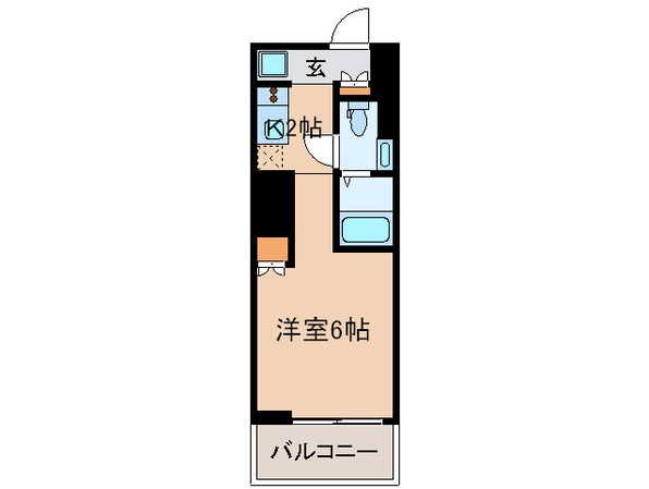 プラウドフラット神楽坂Ⅱの物件間取画像